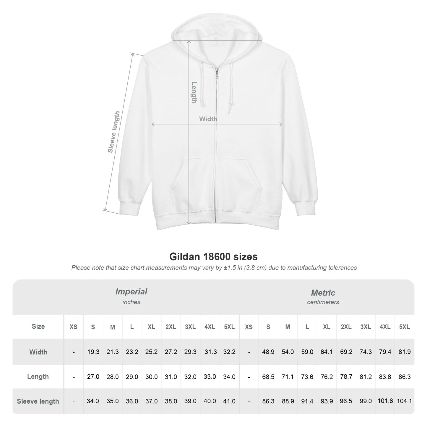 Full Zip Hoodie