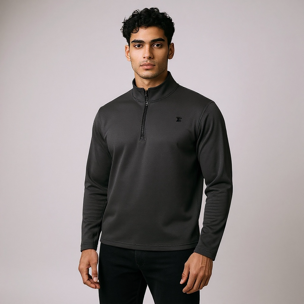 Running Zip Long Sleeve T-Shirt